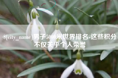 枣阳男子5000米世界排名-这些积分不仅关乎个人荣誉