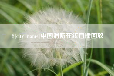 枣阳中国消防在线直播回放