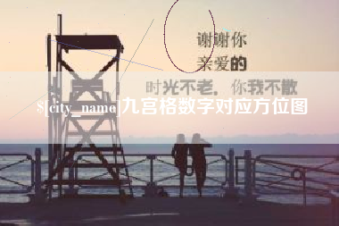 枣阳九宫格数字对应方位图