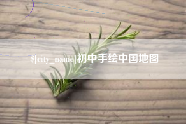 枣阳初中手绘中国地图