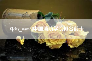 枣阳中国消防学院排名前十