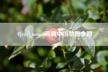 枣阳高清中国地图全图