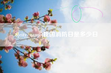 枣阳我国消防日是多少日