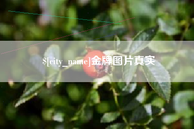 枣阳金牌图片真实