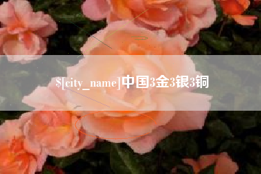枣阳中国3金3银3铜