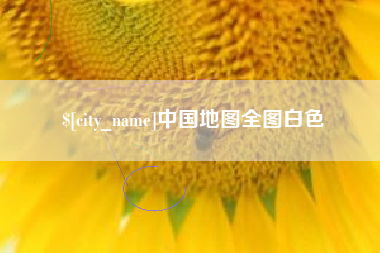 枣阳中国地图全图白色
