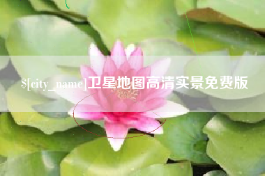 枣阳卫星地图高清实景免费版