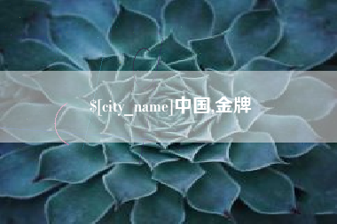 枣阳中国,金牌