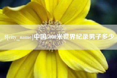 枣阳中国5000米世界纪录男子多少