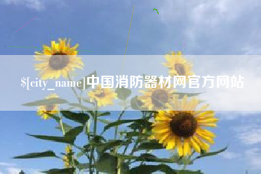 枣阳中国消防器材网官方网站