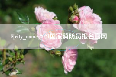 枣阳2021国家消防员报名官网