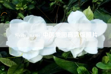 枣阳中国地图高清版照片