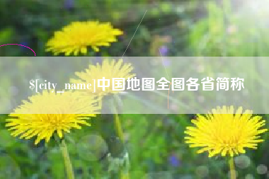 枣阳中国地图全图各省简称