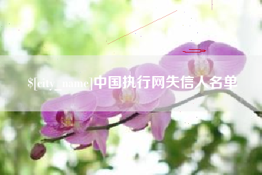 枣阳中国执行网失信人名单