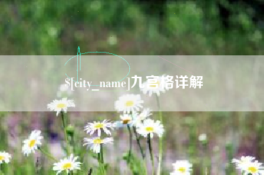 枣阳九宫格详解