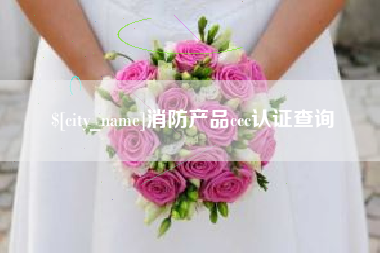 枣阳消防产品ccc认证查询