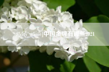 枣阳中国金牌有哪些2021